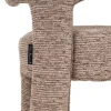 Richmond Interiors Eetkamerstoel Nerio mocca linear
