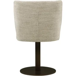 Richmond Interiors Eetkamerstoel Fiona naturel softweave draaistoel
