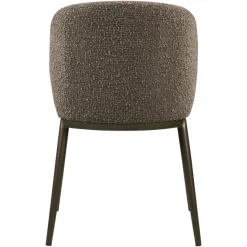 Richmond Interiors Eetkamerstoel Gandy bruin chunky