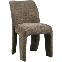 Richmond Interiors Eetkamerstoel Maya bruin softweave – Set of 2