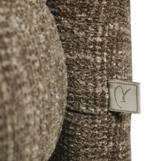 Richmond Interiors Eetkamerstoel Maya bruin softweave – Set of 2