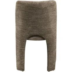 Richmond Interiors Eetkamerstoel Maya bruin softweave – Set of 2