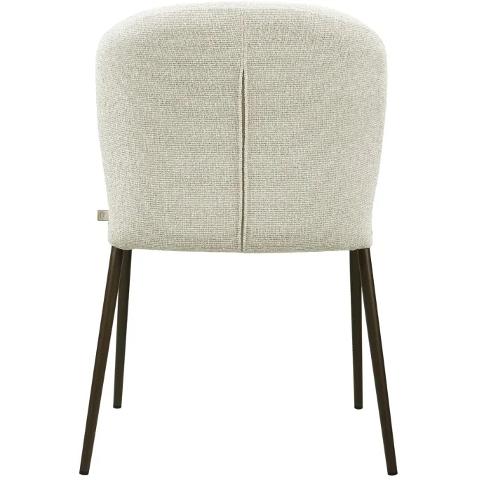 Richmond Interiors Eetkamerstoel Stacker biscotti – Set van 2