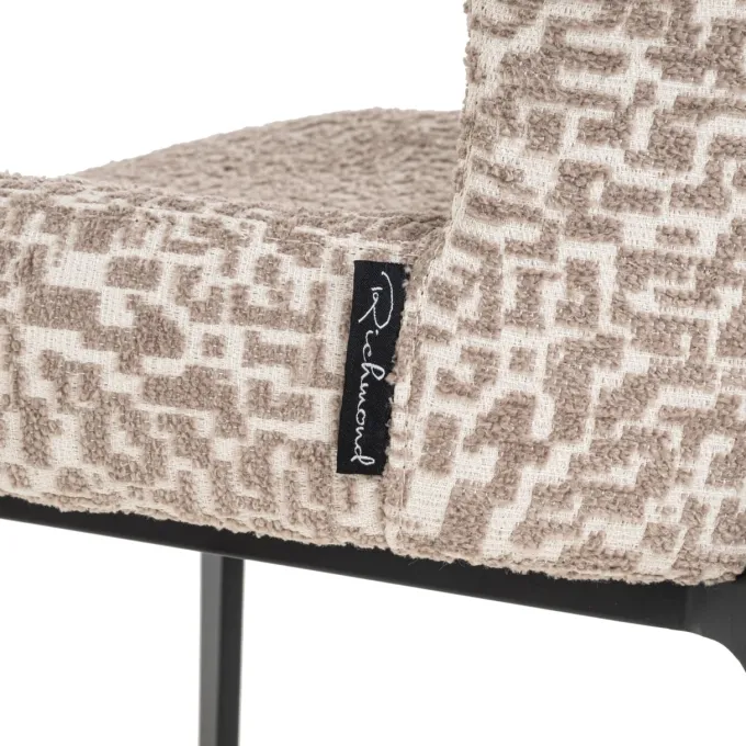 Richmond Interiors Eetkamerstoel Sergio natural geo