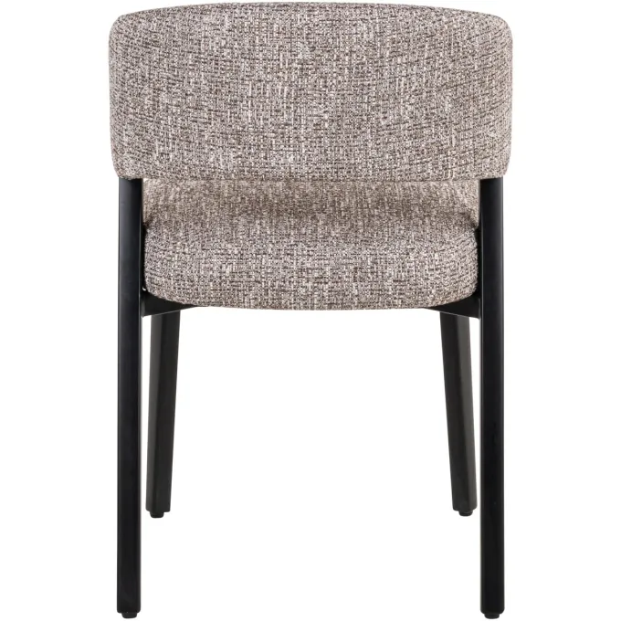 Richmond Interiors Eetkamerstoel Zeno earth tweed