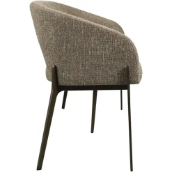 Richmond Interiors Eetkamer bank Kenzi bruin tweed