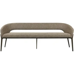 Richmond Interiors Eetkamer bank Kenzi bruin tweed
