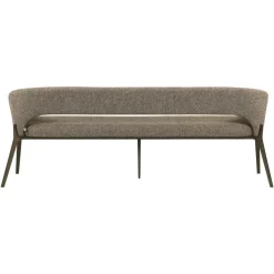 Richmond Interiors Eetkamer bank Kenzi bruin tweed