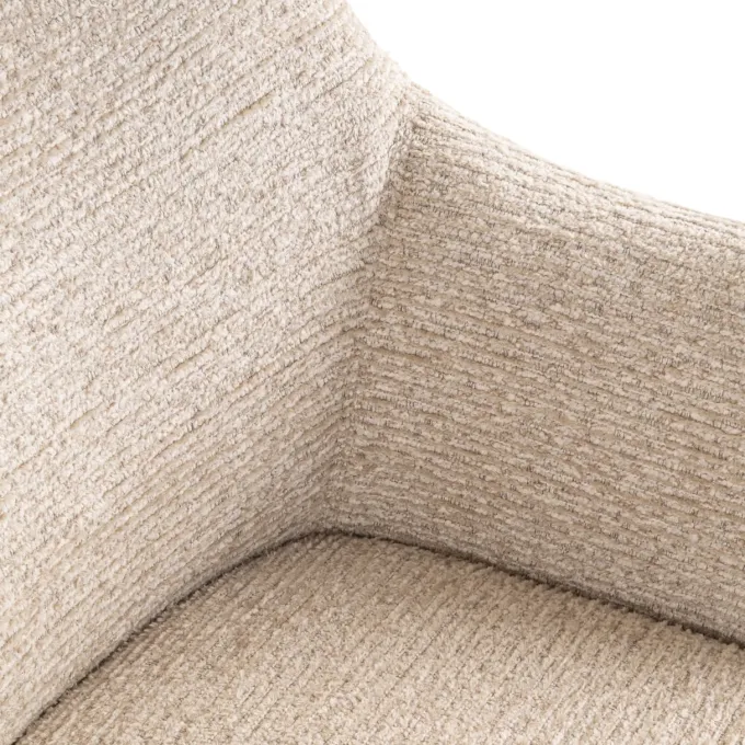 Richmond Interiors Eetkamerstoel Aldo naturel linear draaibaar