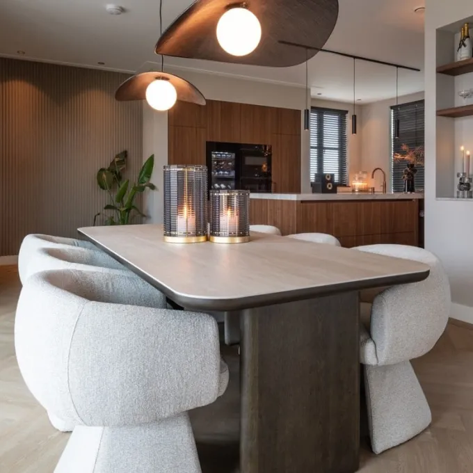 Richmond Interiors Eettafel Nando brown 270