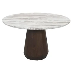 Richmond Interiors Eettafel Oberoy Blush beige 130Ø