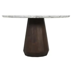 Richmond Interiors Eettafel Oberoy Blush beige 130Ø
