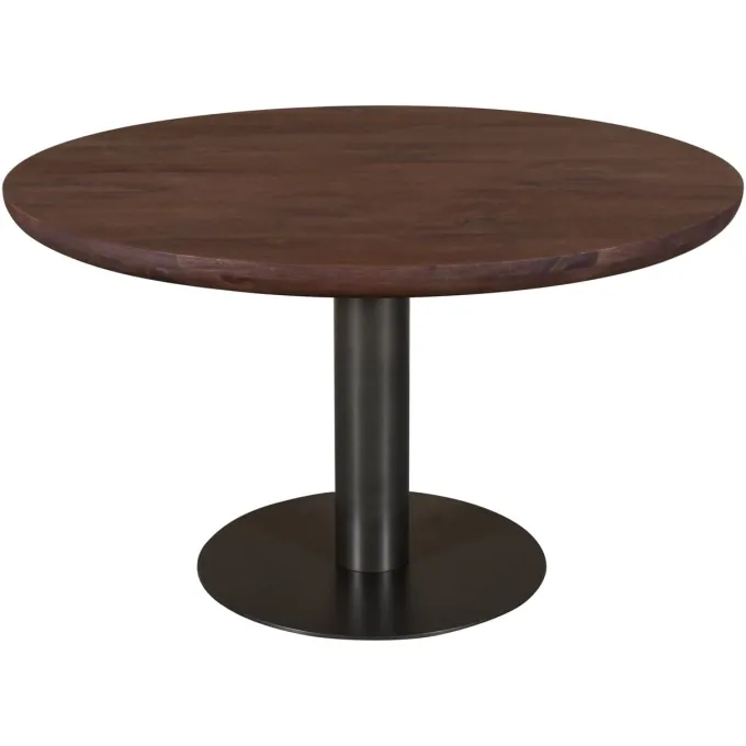 Richmond Interiors Eettafel Baldwin spicebruin 130Ø