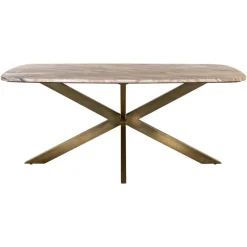 Richmond Interiors Eettafel Bottega 190 deens ovaal wit