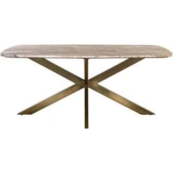 Richmond Interiors Eettafel Bottega 220 deens ovaal wit