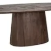 Richmond Interiors Eettafel Alix Deens ovaal 230 donkerbruin