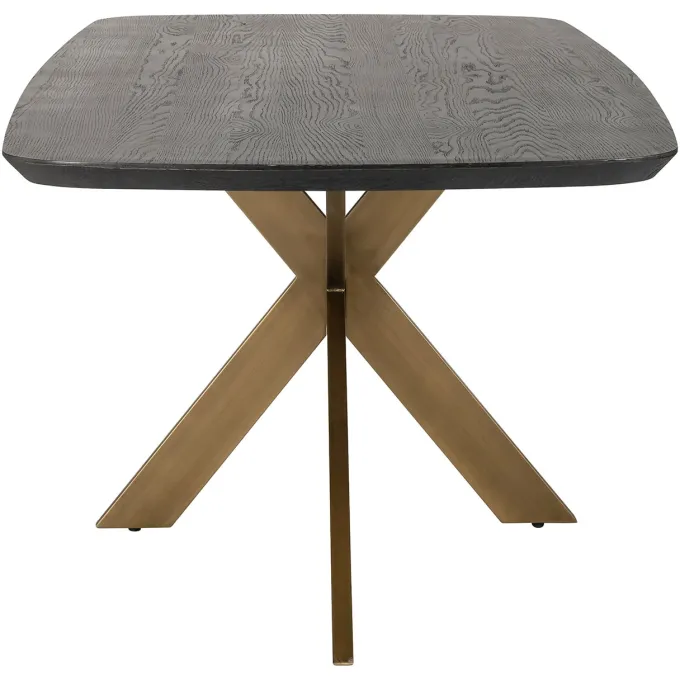 Richmond Interiors Eettafel Cambon 280 deens ovaal (Dark coffee)