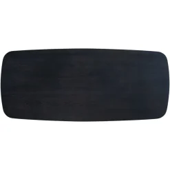 Richmond Interiors Eettafel Cambon 280 deens ovaal (Dark coffee)