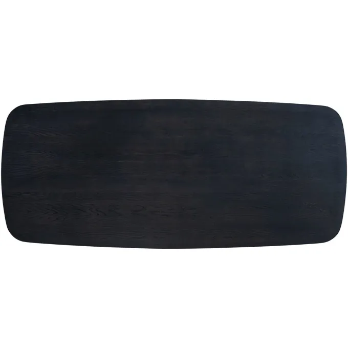 Richmond Interiors Eettafel Cambon 280 deens ovaal (Dark coffee)