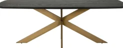 Richmond Interiors Eettafel Cambon 280 deens ovaal (Dark coffee)