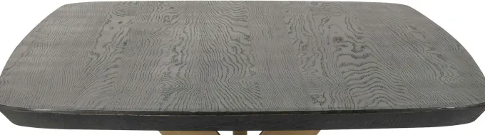 Richmond Interiors Eettafel Cambon 280 deens ovaal (Dark coffee)