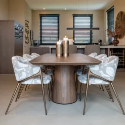 Richmond Interiors Eettafel Windsor walnoot 190