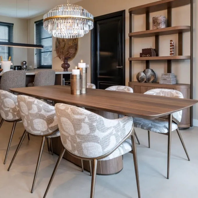 Richmond Interiors Eettafel Windsor walnoot 230