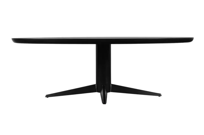 Richmond Interiors Eettafel Rayford black oval 230