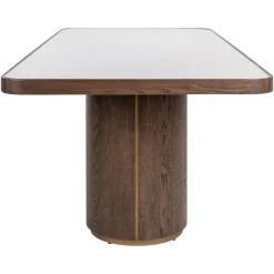 Richmond Interiors Eettafel Willox brown 235 including glass
