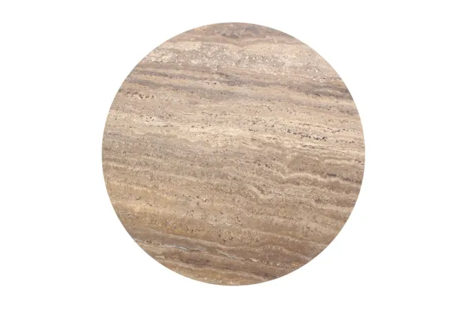 Richmond Interiors Eettafel Russo brown 140Ø