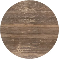 Richmond Interiors Eettafel Russo brown 140Ø
