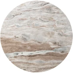 Richmond Interiors Eettafel Nyon Blush beige 120Ø