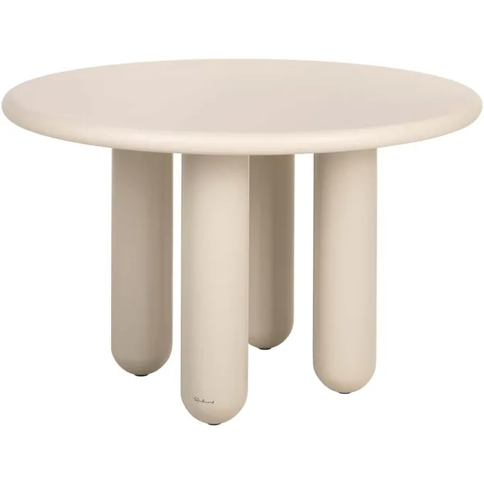 Richmond Interiors Eettafel Calma 120Ø Beige