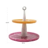 Richmond Interiors Etagere Posy roze/orange