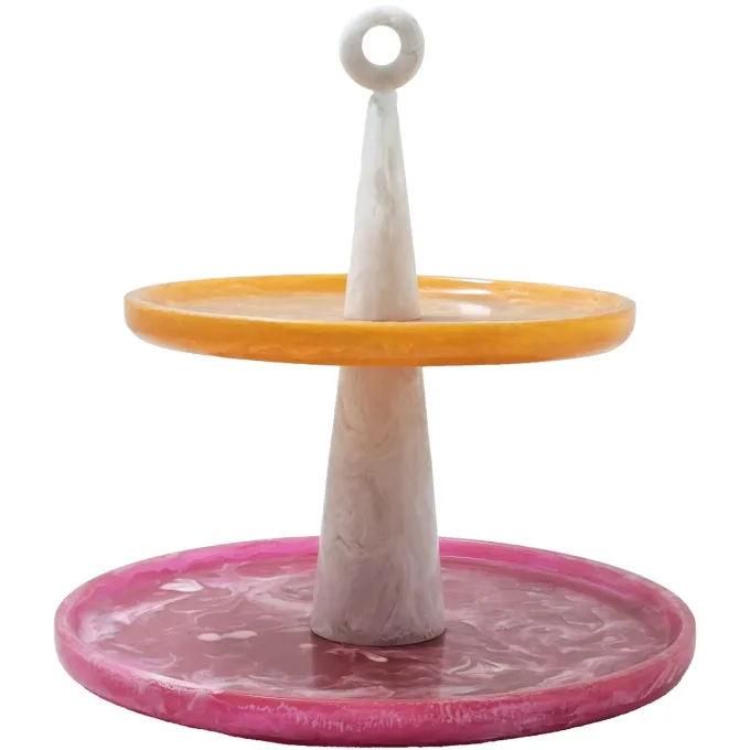Richmond Interiors Etagere Posy roze/orange