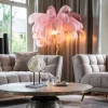Richmond Interiors Faux koraal Jada op standaard wit