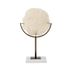 Richmond Interiors Faux koraal Jada op standaard wit