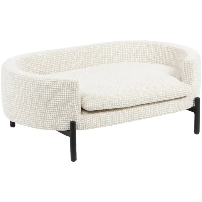 Richmond Interiors Hondenbed Dolly beige blockweave