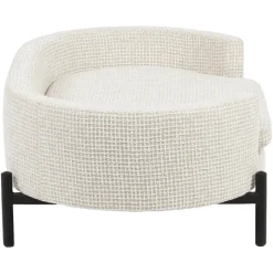 Richmond Interiors Hondenbed Dolly beige blockweave