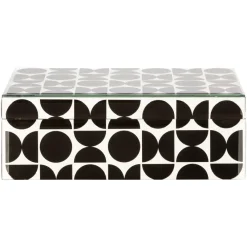 Richmond Interiors Juwelen box Vivian groot zwart