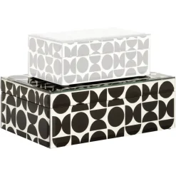 Richmond Interiors Juwelen box Vivian groot zwart
