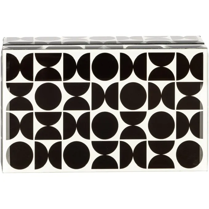 Richmond Interiors Juwelen box Vivian klein zwart
