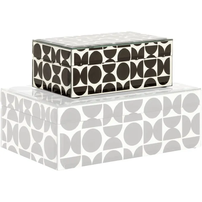 Richmond Interiors Juwelen box Vivian klein zwart