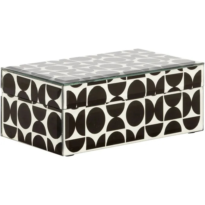 Richmond Interiors Juwelen box Vivian klein zwart