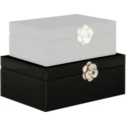 Richmond Interiors Juwelen box Vivy groot zwart