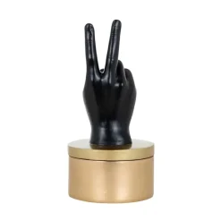 Richmond Interiors Juwelen box Justa zwart goud