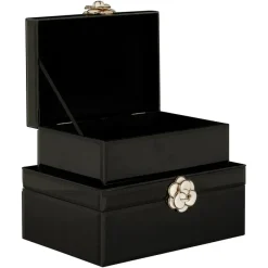 Richmond Interiors Juwelen box Vivy klein zwart
