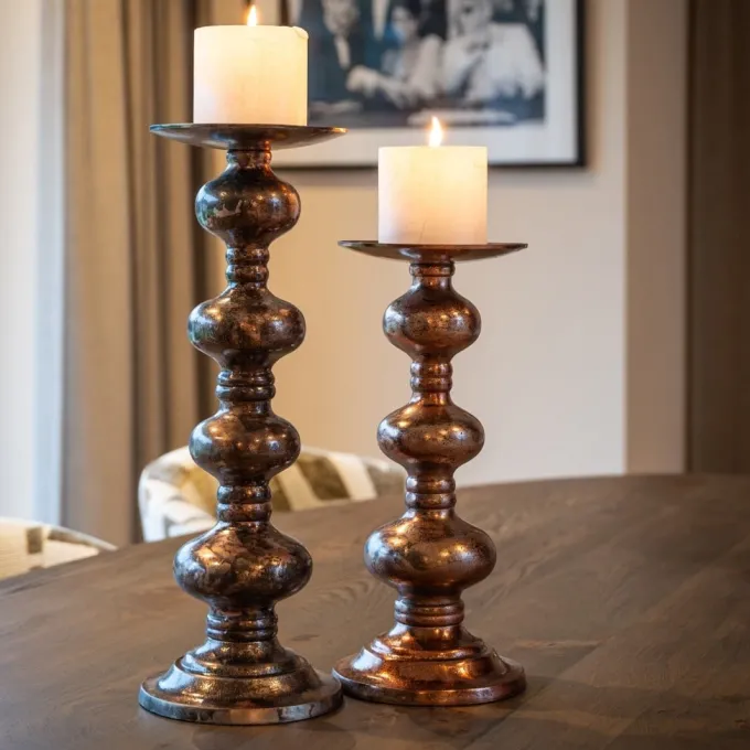 Richmond Interiors Kandelaar Joya copper large