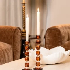 Richmond Interiors Kandelaar Lowan bruin groot