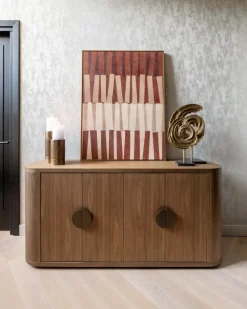 Richmond Interiors Kandelaar Aya brushed goud klein